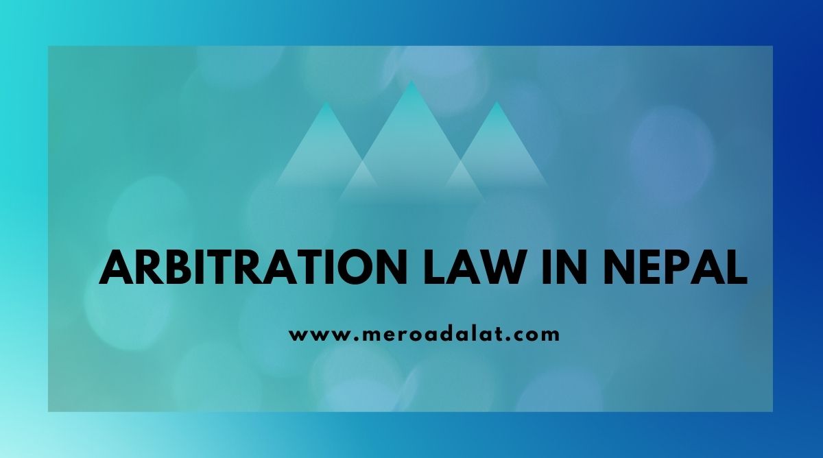 Arbitration Law in Nepal