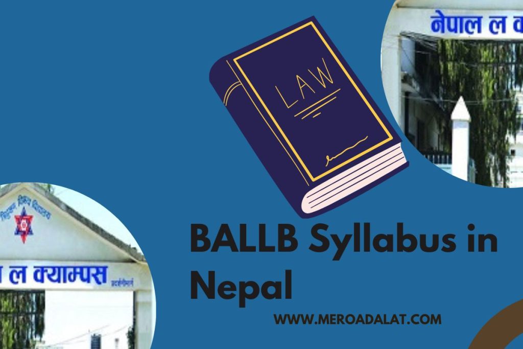 BALLB Syllabus in Nepal