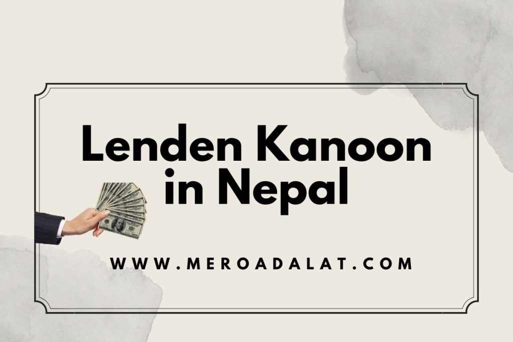Lenden Kanoon in Nepal